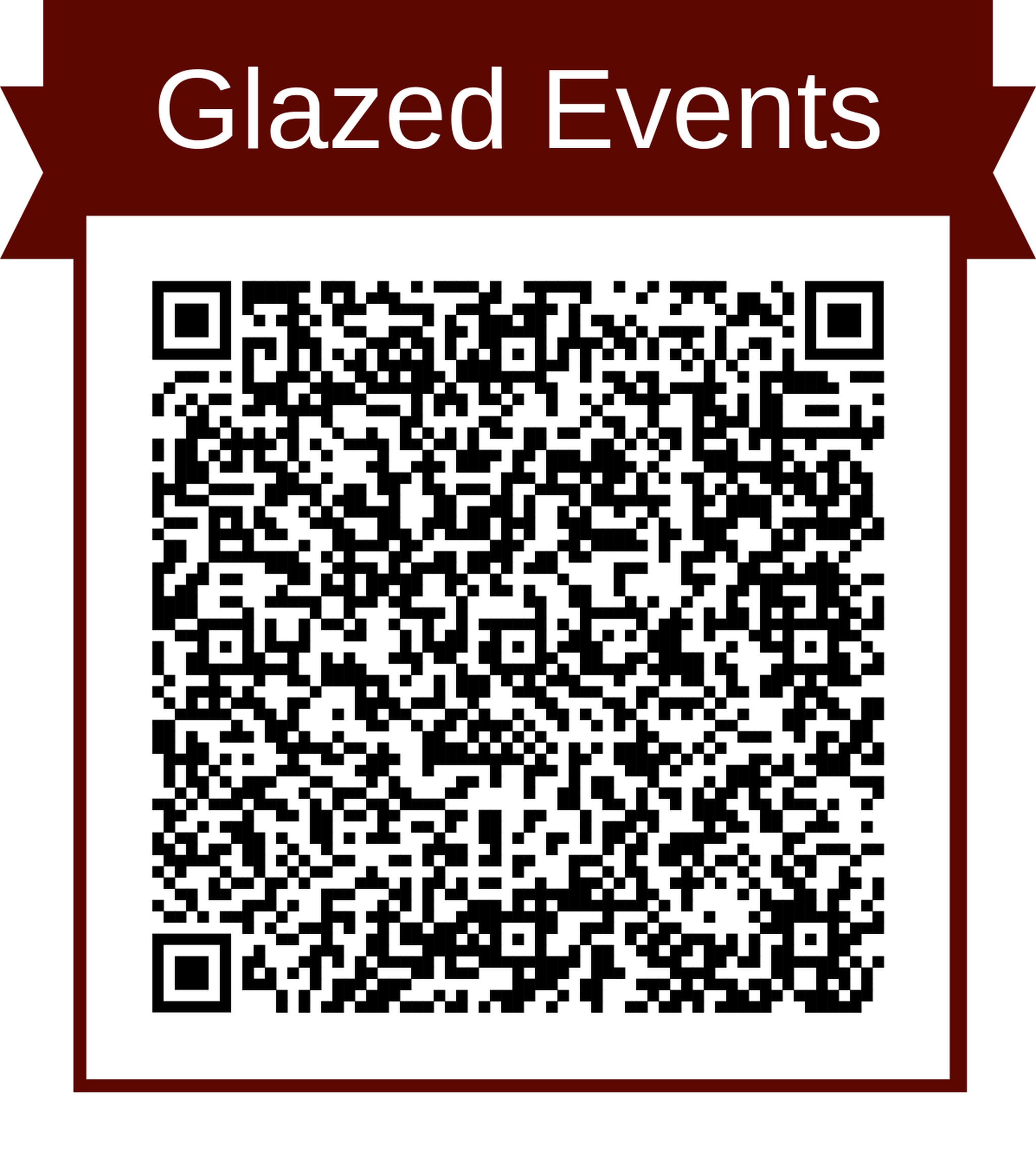 Glazed Events QR Code